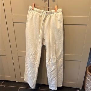 Men's Cream Sweatpants